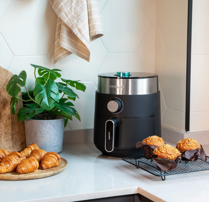 Friteuză CecoFry cu aer cald 2,5 L Cecofry Essential Rapid Dark 1200 W [4]