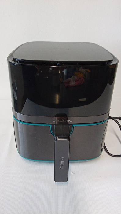 Friteuză cu aer cald Cecotec Cecofry Full InoxBlack 5500 Pro cu accesorii, digitală, 1700 W, oțel inoxidabil, fără ulei PerfectCook [4]