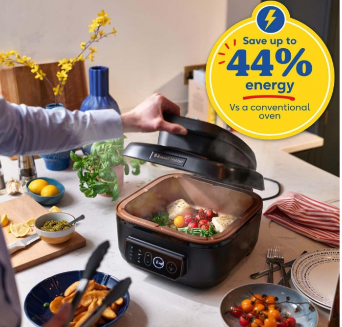Friteuză cu aer cald Russell Hobbs SatisFry 26520-56 XL 5,5 L, negru [7]