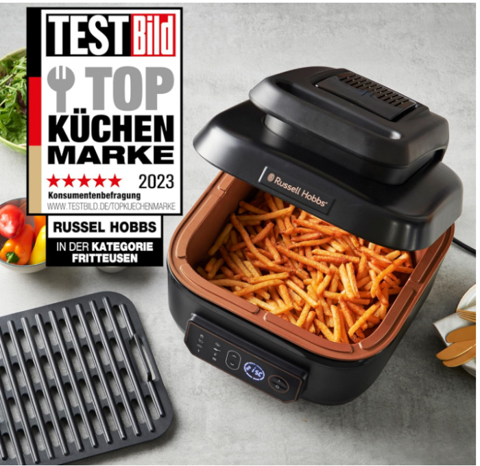 Friteuză cu aer cald Russell Hobbs SatisFry 26520-56 XL 5,5 L, negru [6]