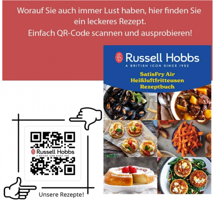 Friteuza cu aer cald Russell Hobbs SatisFry 27160-56, 4 L [7]
