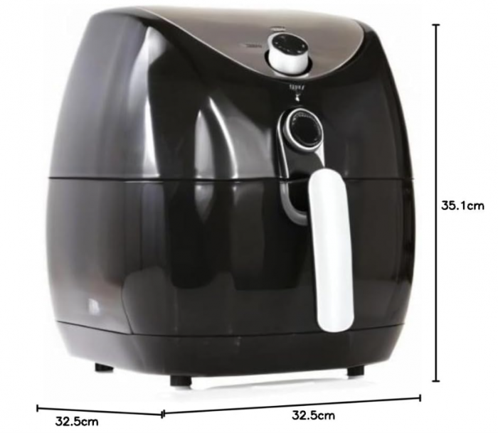 Friteuza cu aer cald Tower T17021, 4.3 L, 1500W, negru [7]