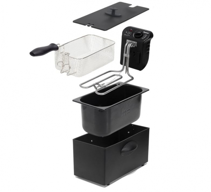 Friteuza cu ulei Bestron AF357B, 2000W, 3.5L, negru [6]