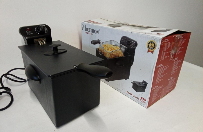 Friteuza cu ulei Bestron AF357B, 2000W, 3.5L, negru [2]