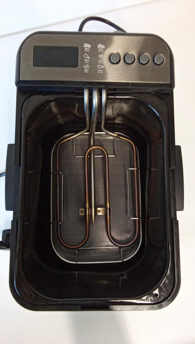 Friteuză cu ulei Cecotec Cleanfry Luxury 3000 Dark, 3.2 litri, 2400W, oțel inoxidabil, negru [4]