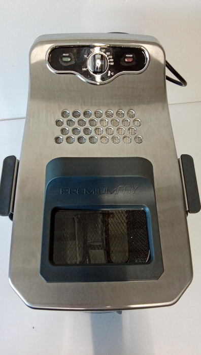 Friteuză De'Longhi PremiumFry F44532.CZ, capacitate 1,5 kg, Easy Clean System, 3200 wați, argintiu [3]