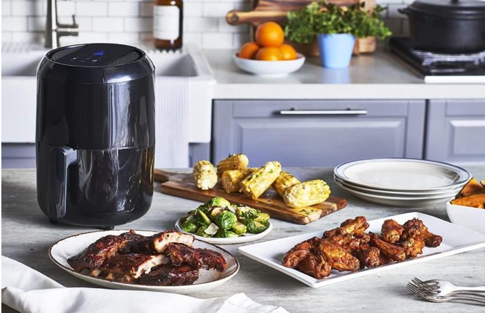 Friteuza fara ulei Tefal EY3018, cu aer cald, 1.6L, negru [8]