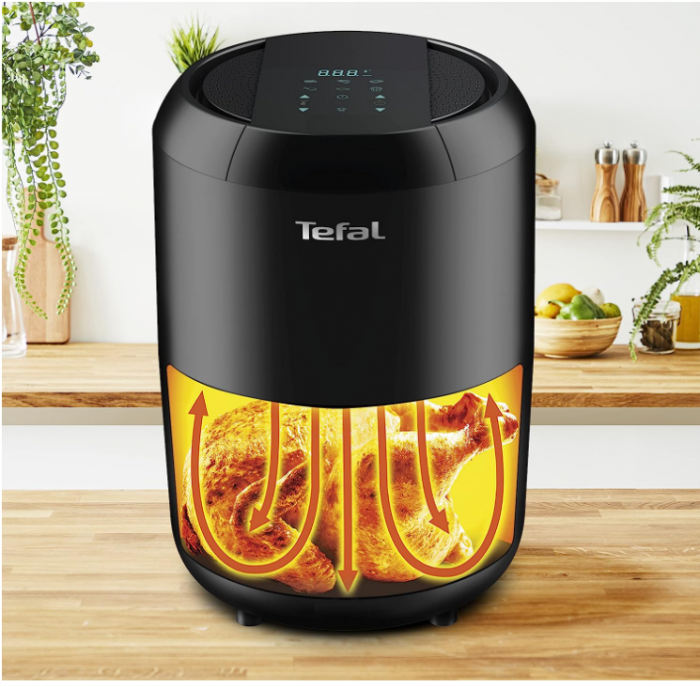 Friteuza fara ulei Tefal EY3018, cu aer cald, 1.6L, negru [7]