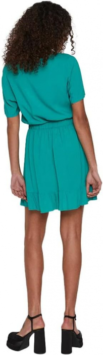 Fusta scurta Vila Vipaya Wrap Hw Short Skirt/SU Noos, verde Alhambra, 38 [3]
