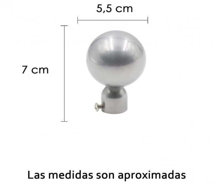 Galerie pentru draperie Mercury Textil, Gri, 70-120cm [4]