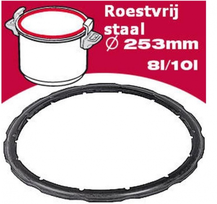 Garnitura oala sub presiune 8/10 L pentru Tefal/GROUPE SEB Clipso, diam 253 MM, 792237 [3]