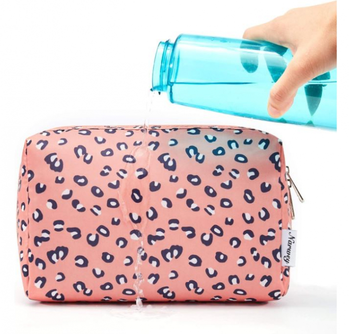 Geanta de machiaj Narwey, geanta pentru cosmetice, leopard print [3]