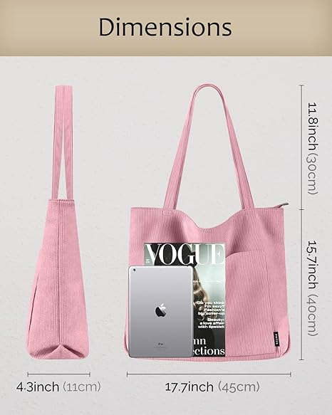 Geantă de mână pentru femei Prite, din velur, roz [3]