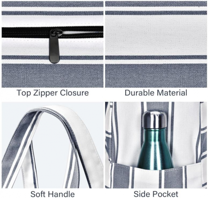 Geantă de plajă pentru femei Oscaurt, XXL [3]