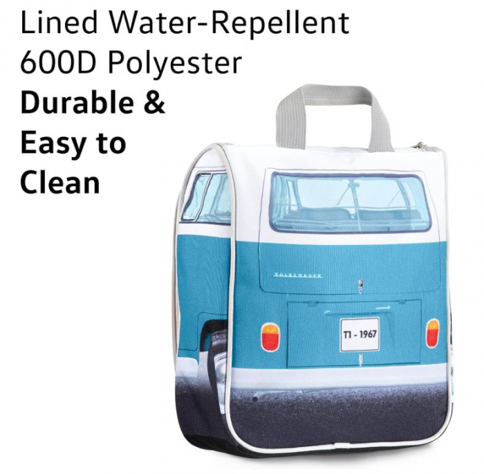 Geantă de toaletă Board Masters VW Collection OL0198-BL, alb/albastru [6]
