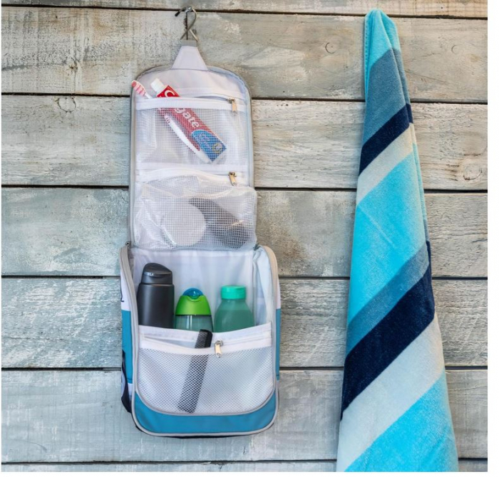 Geantă de toaletă Board Masters VW Collection OL0198-BL, alb/albastru [2]