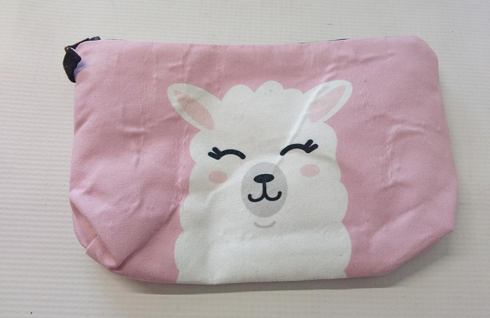 Geantă de toaletă la modă, model Lama, roz [2]