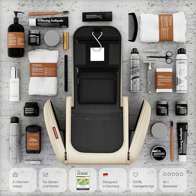 Geantă de toaletă pentru bărbați și femei  VanLindson, 8L [5]