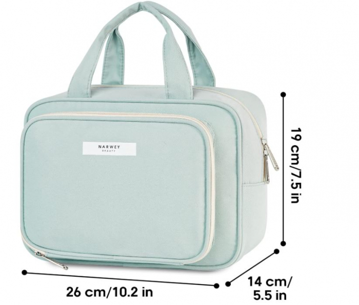 Geantă de toaletă pentru femei Narwey, geantă de machiaj [6]