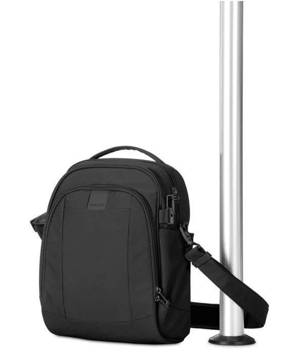 Geanta de umar antifurt, Pacsafe Metrosafe LS250, 12L, negru [2]