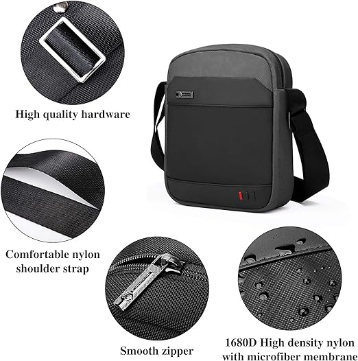 Geantă de umar BAIGIO Messenger, pentru Bărbați [9]