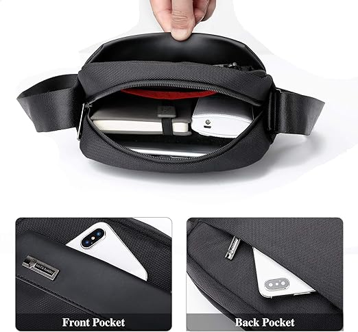 Geantă de umar BAIGIO Messenger, pentru Bărbați [8]