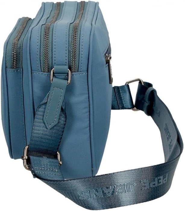 Geanta de umar Pepe Jeans Tessa, 4 buzunare, unisex, albastru [5]