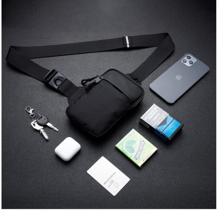 Geantă de umăr Simptech pentru bărbați, negru [2]