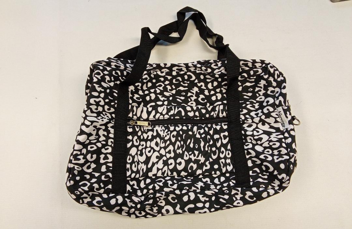 Geanta de voiaj Narwey 3201 Ryanair, 40 x 19 x 25 cm, leopard alb/negru [2]