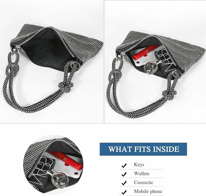 Geantă elegantă de seară pentru doamne UBORSE [7]