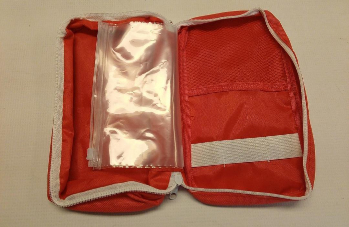 Geanta medicala de prim ajutor, 23x13x7.5 cm, rosu [3]