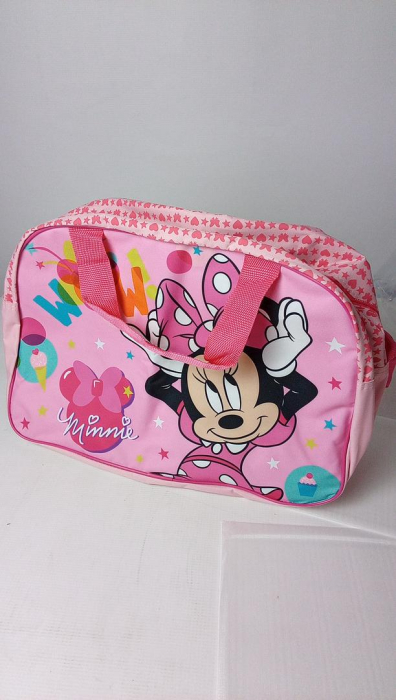 Geantă Minnie Mouse pentru fetițe  28x41x21 cm, Roz [2]