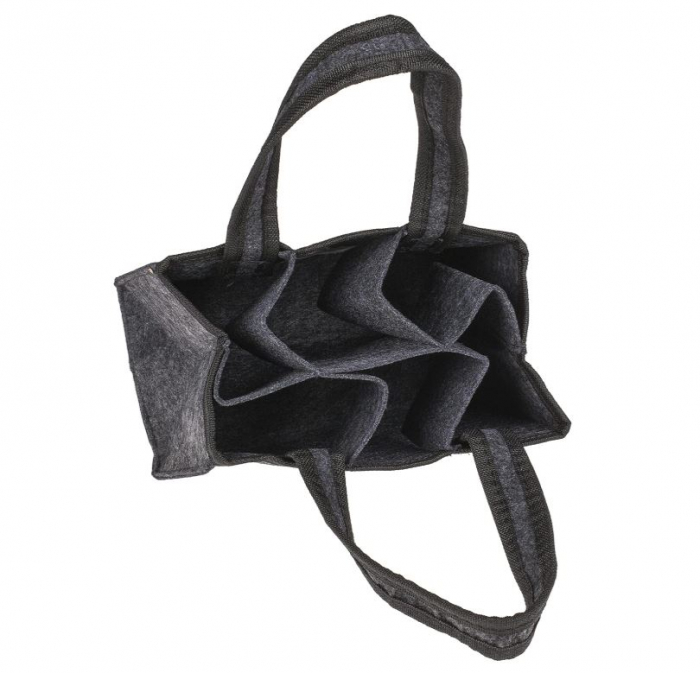 Geanta pentru 6 sticle de 0.33L/0.5L MIJOMA, 15 x 24 x 14cm, gri [3]