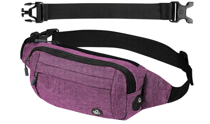 Geantă sport tip borseta de talie WATERFLY, violet [1]