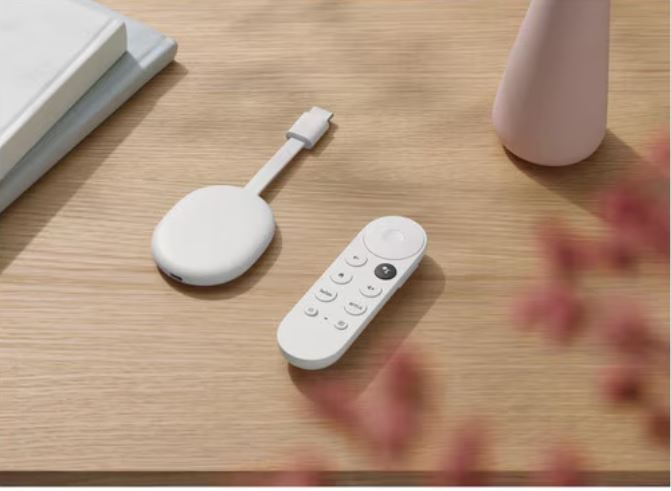 Google Chromecast Google TV, HD, HDMI, Bluetooth, Wi-Fi, Telecomanda comenzi vocale, Alb [7]