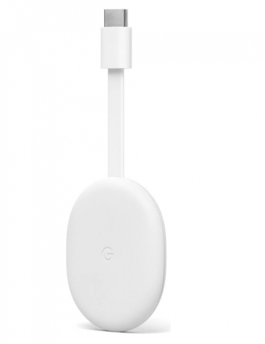Google Chromecast Google TV, HD, HDMI, Bluetooth, Wi-Fi, Telecomanda comenzi vocale, Alb [6]