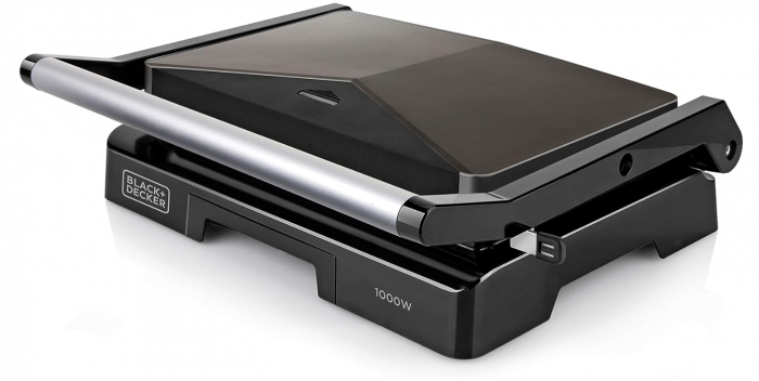 Gratar electric Black+Decker Bxgr1000e, 1000 W, negru [2]