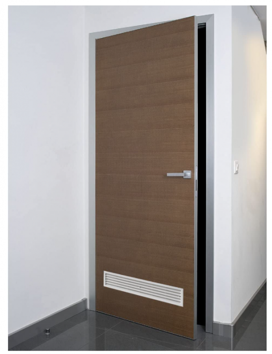 Grilă de ventilație telescopică dreptunghiulară La Ventilazione PT489B-Y PT489B-Y, plastic, alb, 480 x 98 mm [6]