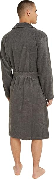 Halat de baie pentru bărbați Tommy Hilfiger, bumbac, gri, S [3]