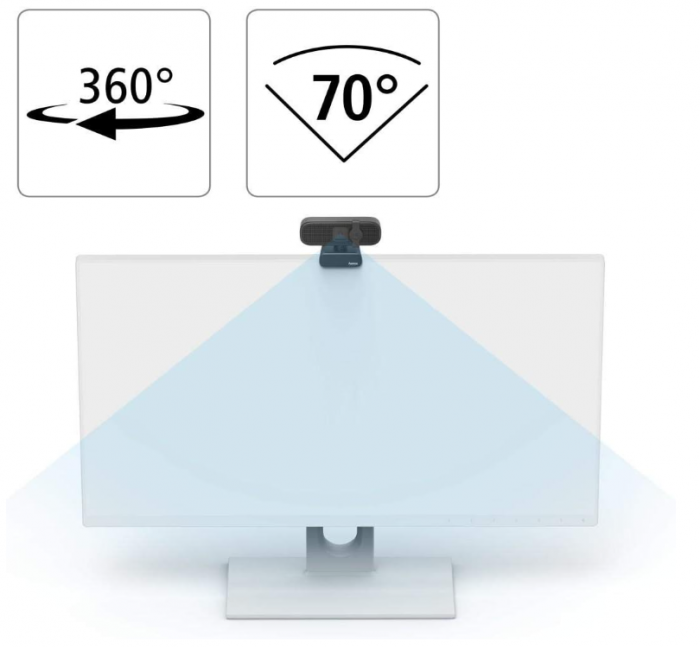 Hama Cameră web cu microfon Full HD 1080P [4]