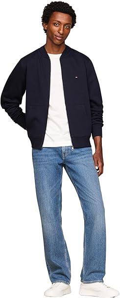 Cardigan Tommy Hilfiger pentru bărbați, cu logo, Desert Sky, marime L [4]