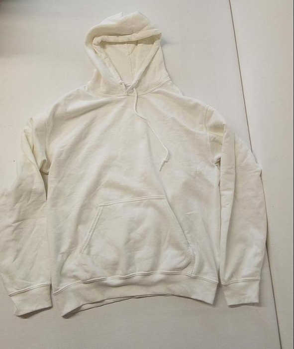 Hanorac cu glugă pentru bărbați Gildan G18500, alb, M [2]