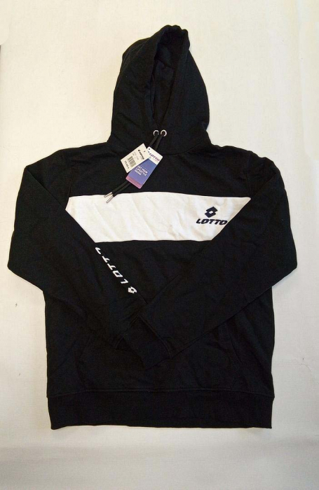 Hanorac cu glugă pentru bărbați Lotto LT1229, negru, L [2]