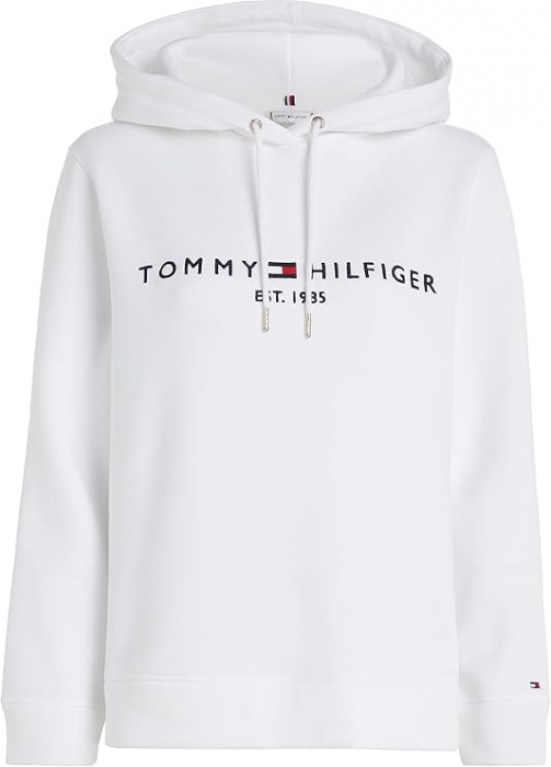 Hanorac cu glugă pentru femei Tommy Hilfiger WW0WW31998 Heritage, alb, S [5]