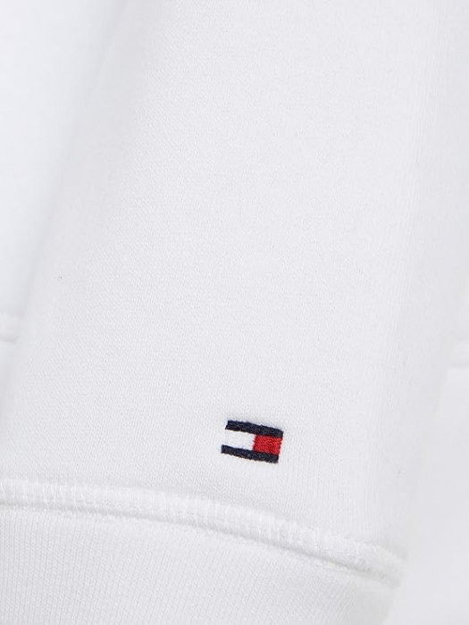 Hanorac cu glugă pentru femei Tommy Hilfiger WW0WW31998 Heritage, alb, S [4]