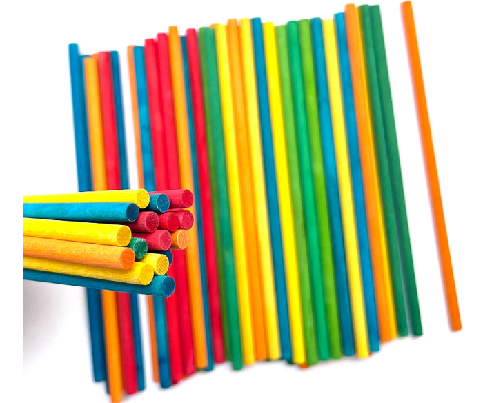 HC Enterprise Set 100 betisoare din lemn, colorate, 5mm [2]