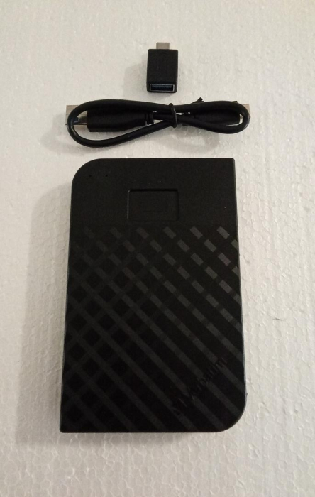 HDD extern Verbatim Secure Fingerprint 2TB, cu acces amprenta, USB 3.1 Type-C, Negru [2]