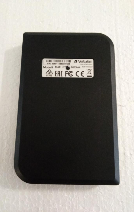 HDD extern Verbatim Secure Fingerprint 2TB, cu acces amprenta, USB 3.1 Type-C, Negru [5]