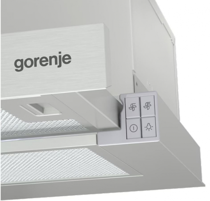 Hota incorporabila GORENJE TH62E3X, 1 motor, 350 m3/h, L 60 cm, inox [9]