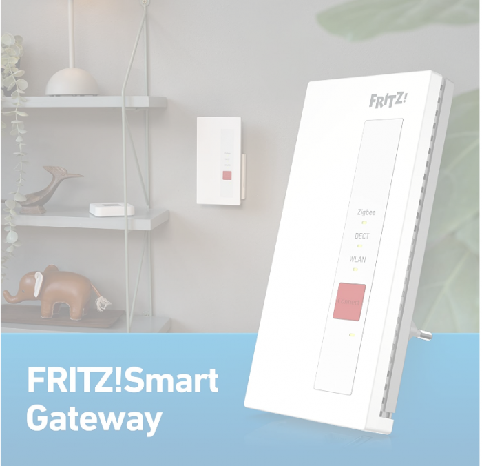 Hub FRITZ! Smart Gateway, control prin FRITZ!App și FRITZ!Fon, conexiune stabilă prin WLAN/LAN [4]